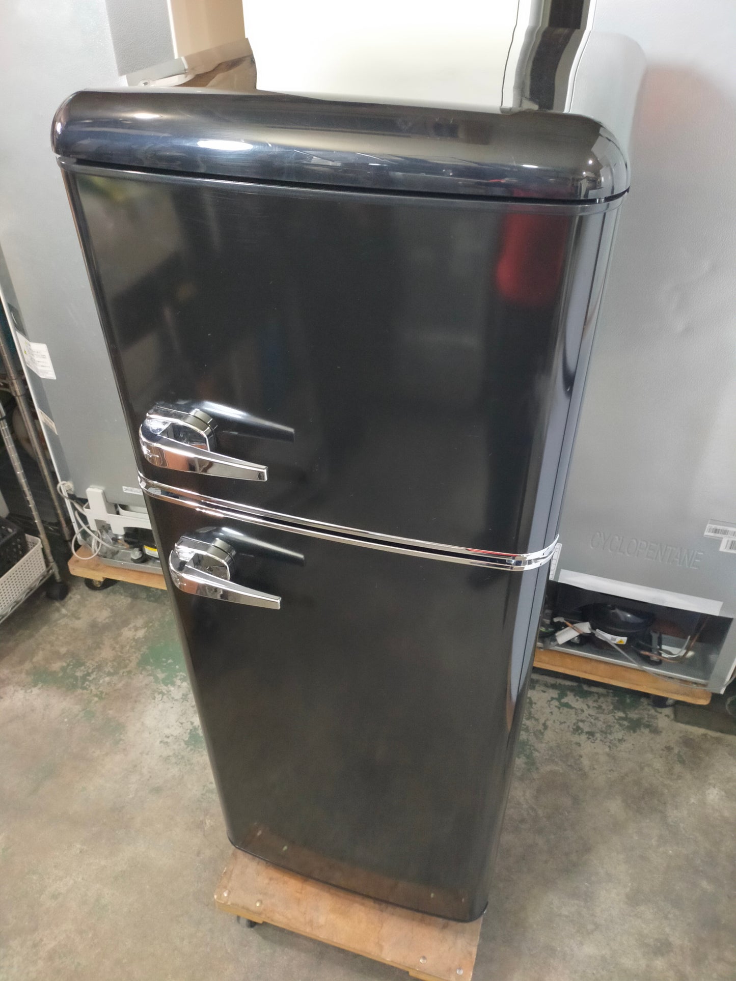 【深草店】冷蔵庫 アイリスオーヤマ PRR-122D-B 114L 2022年製