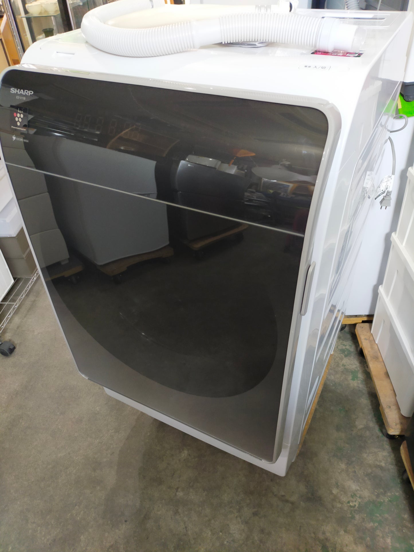 【サテライト】洗濯機 シャープ ES-V11B-NL 11.0kg/6.0kg 2024年製