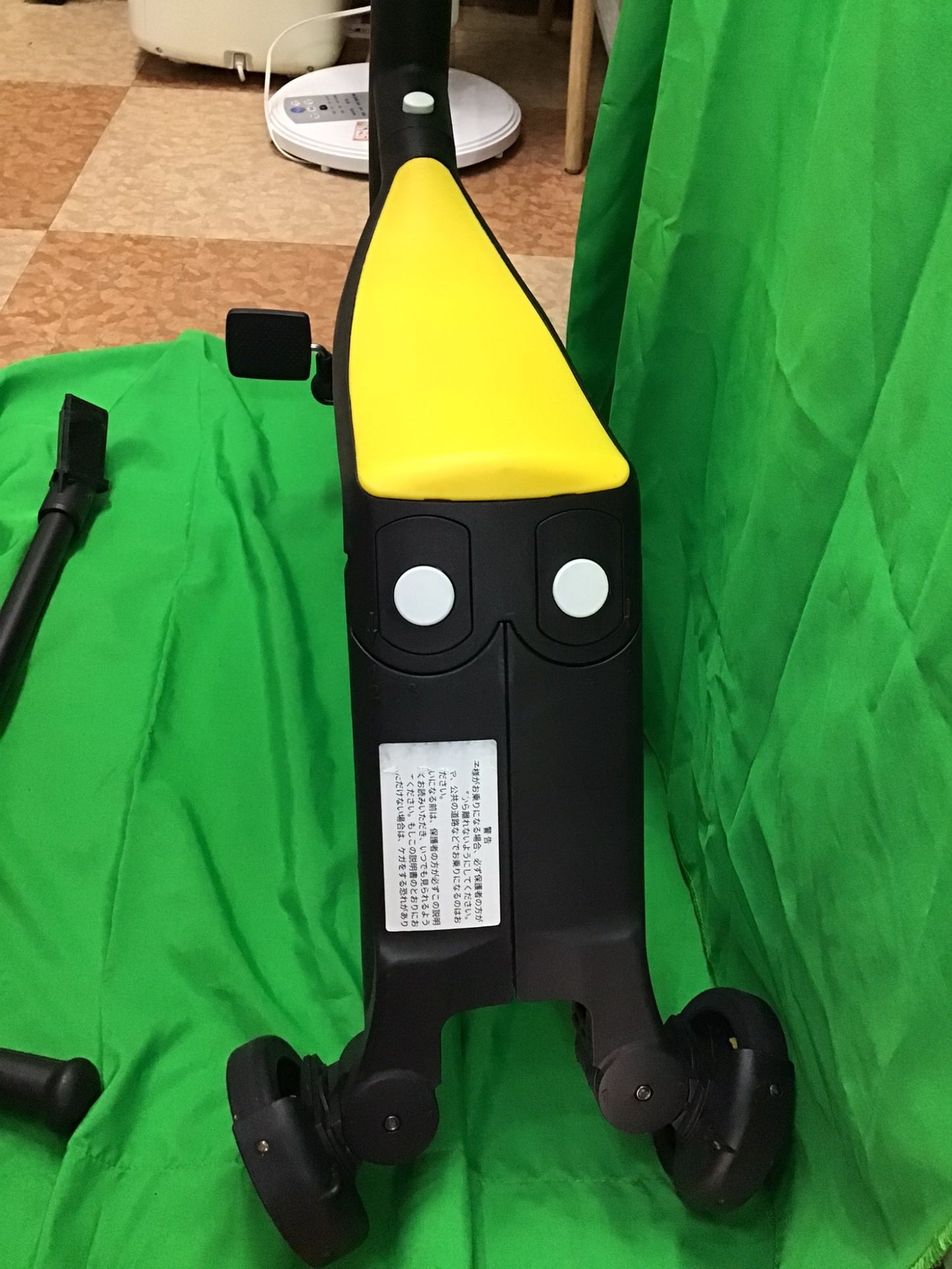 【深草店】 手押し三輪車 黄色