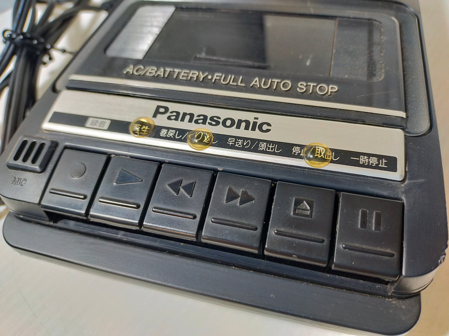 【サテライト】 ポータブルカセットレコーダー パナソニック RQ-2112