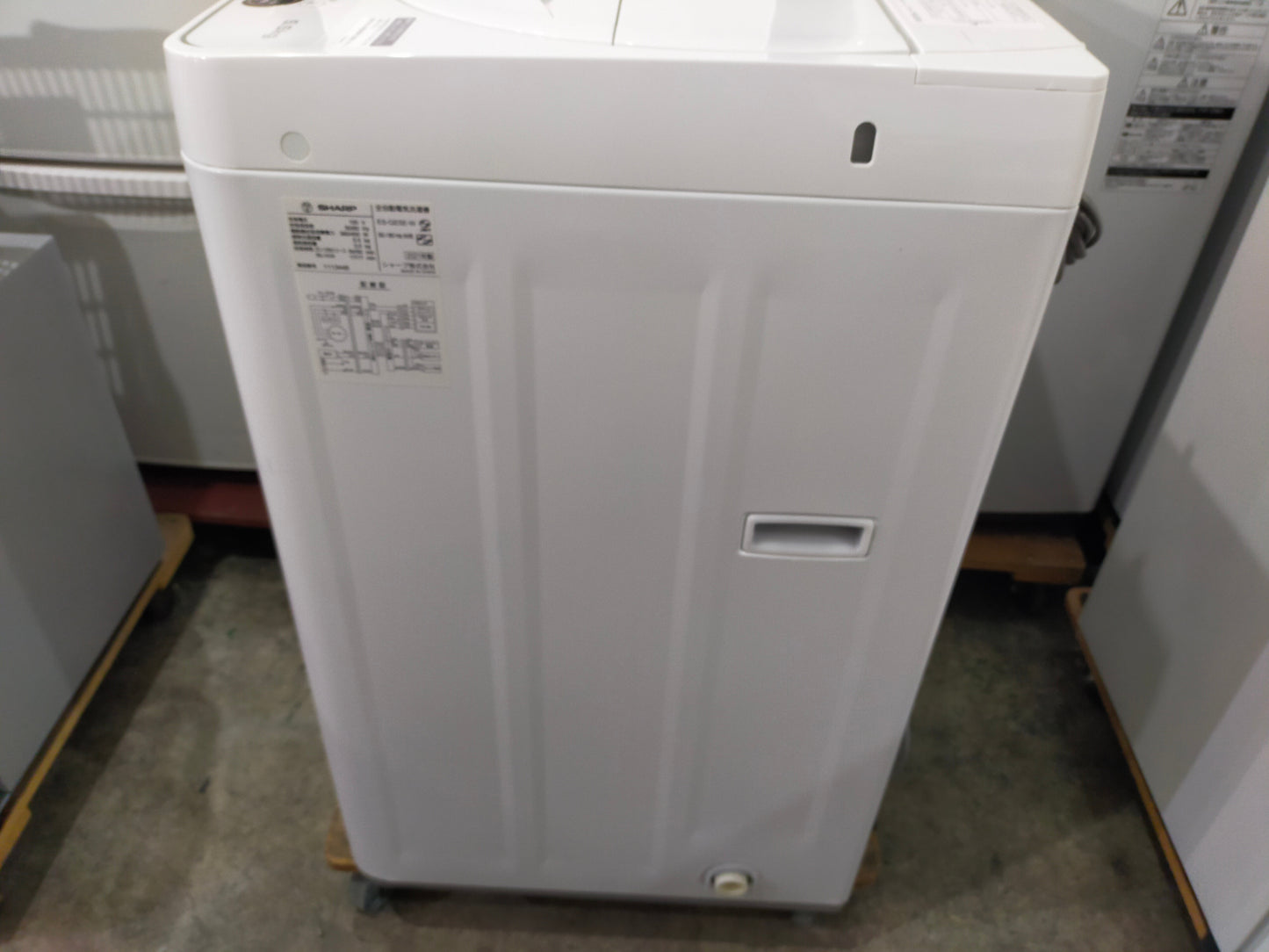 【サテライト】洗濯機 シャープ ES-GE5E-W 5.5kg 2021年製