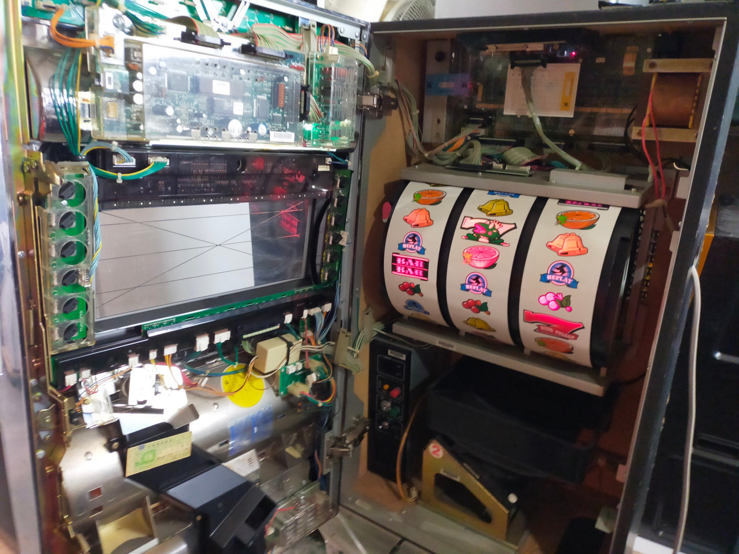 【サテライト】パチスロ実機 キングパルサー 4号機 【発送不可】