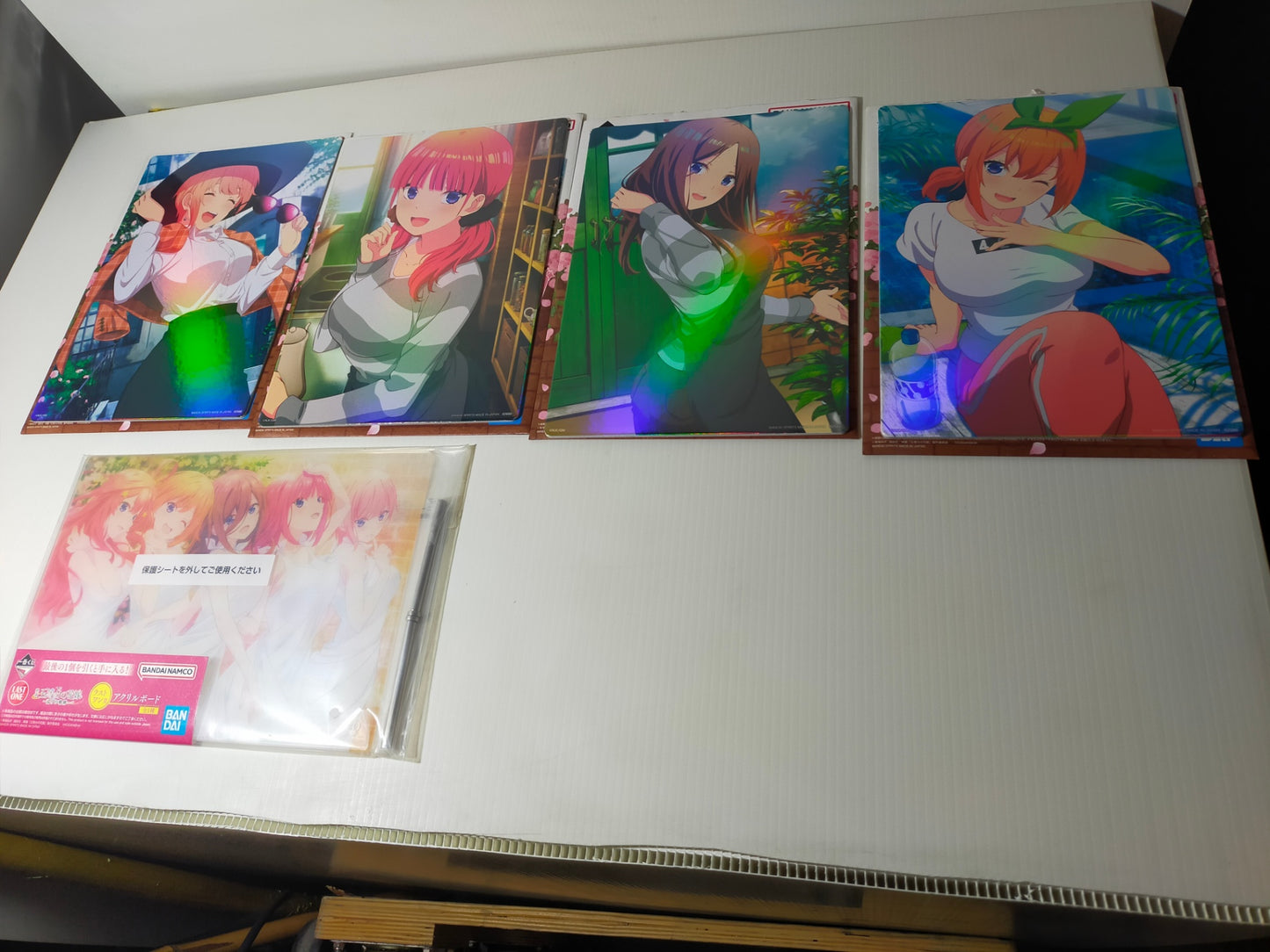 【サテライト】フィギュア 一番くじ 五等分の花嫁5体セット+おまけ