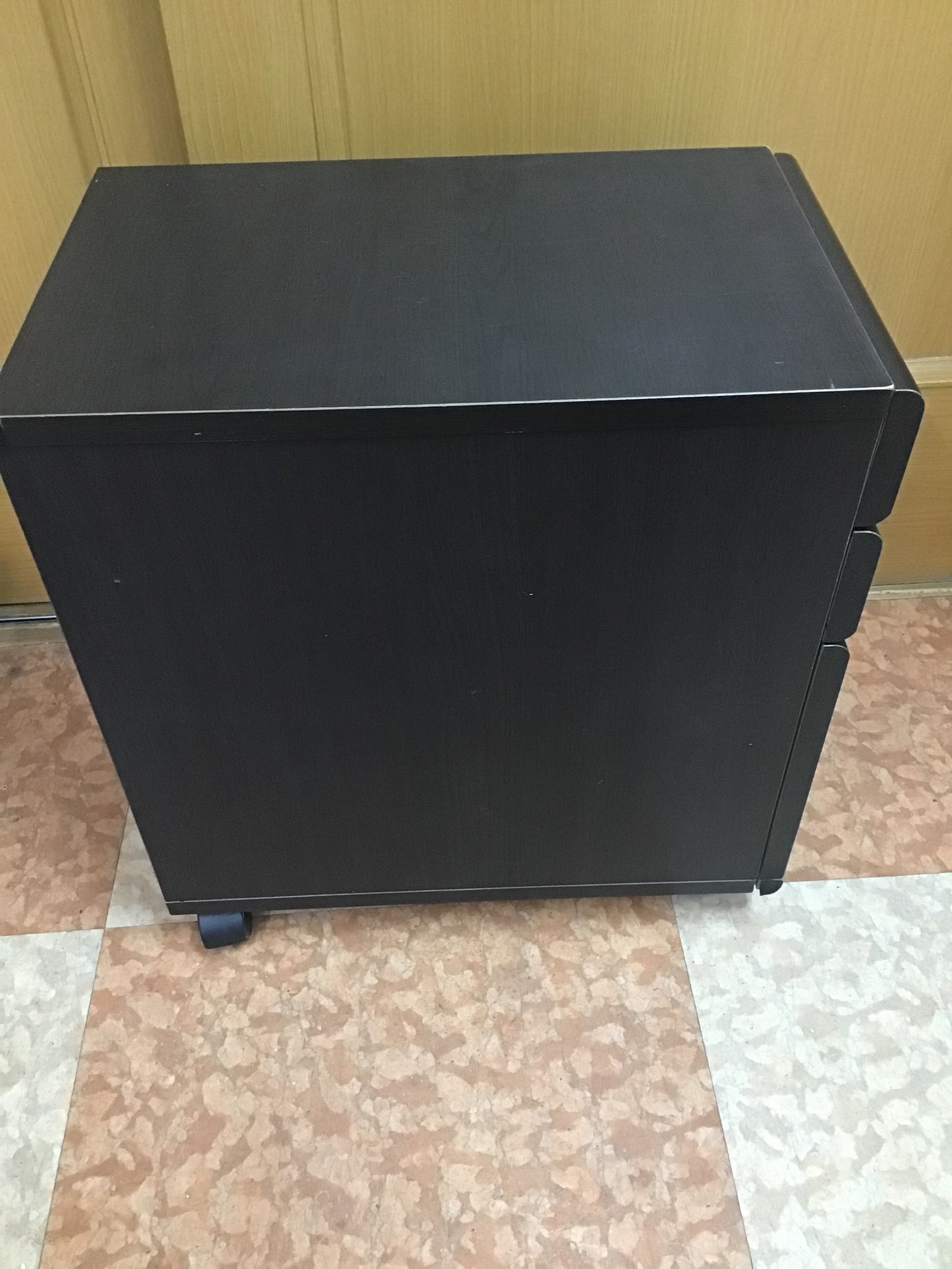 【深草店】 サイドチェスト 黒 幅260mm 奥行400mm 高さ500mm
