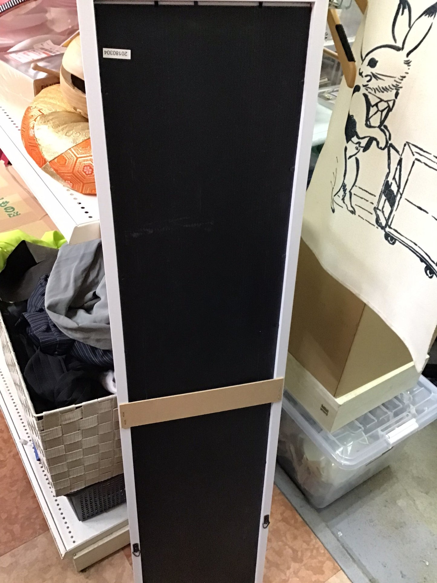 【深草店】 ミラー 幅28㎝ 高さ120㎝ 奥行2.5㎝