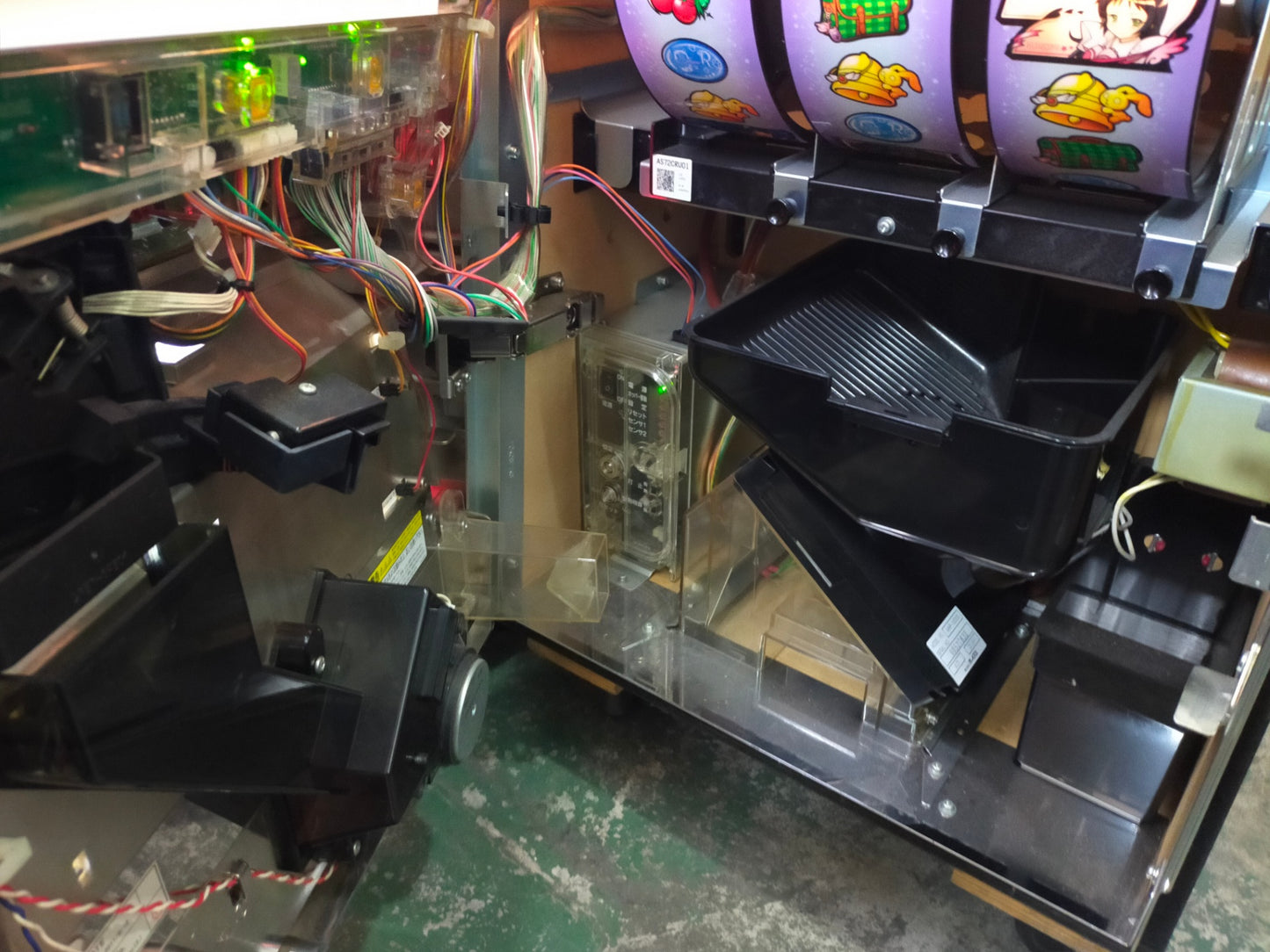 【サテライト】パチスロ実機 ツインエンジェル3 5号機 【発送不可】