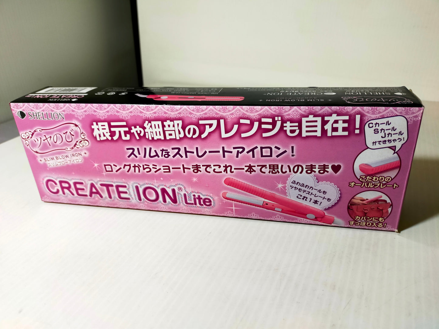 【サテライト】 ヘアアイロン CREATE ION CISM-R01
2014年製