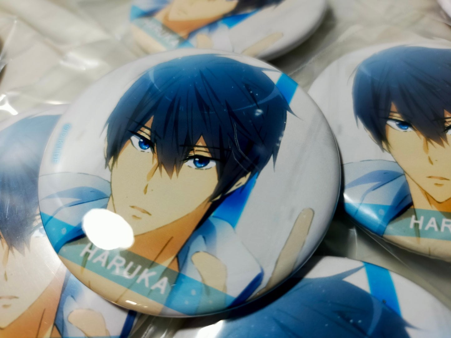【サテライト】 缶バッジ Free! Water 七瀬遙 12個セット