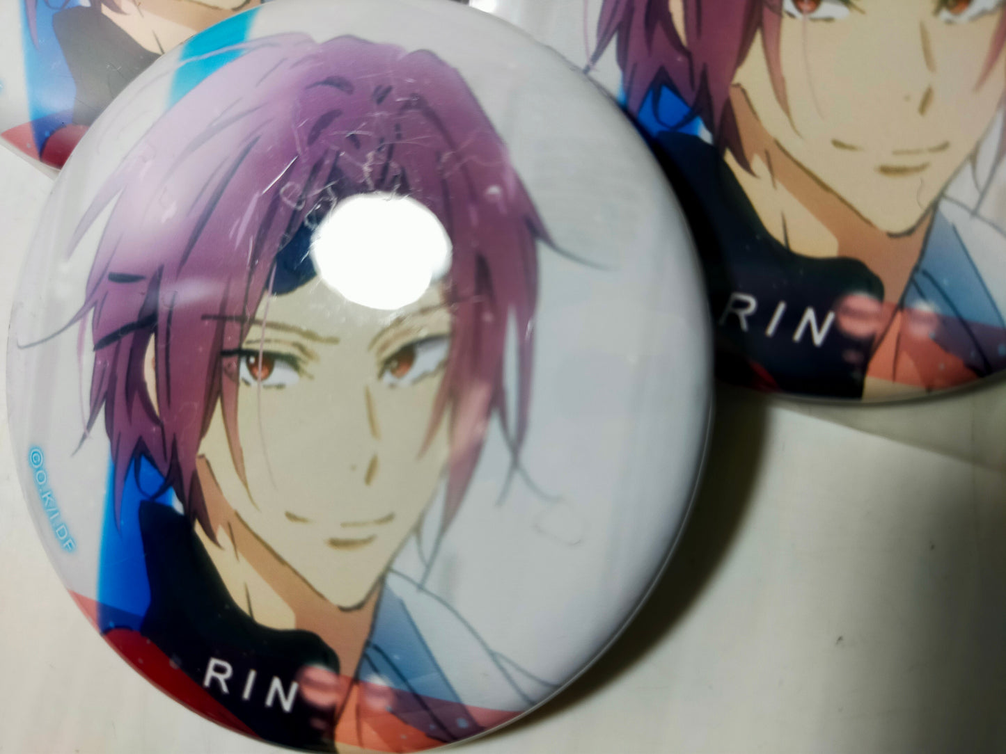 【サテライト】 缶バッジ Free! Water 松岡凛 12個セット