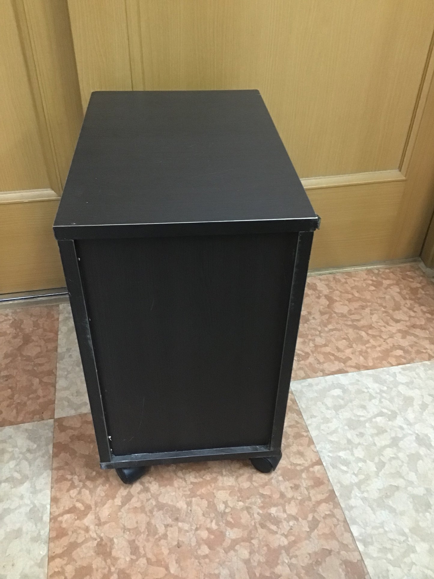 【深草店】 サイドチェスト 黒 幅260mm 奥行400mm 高さ500mm