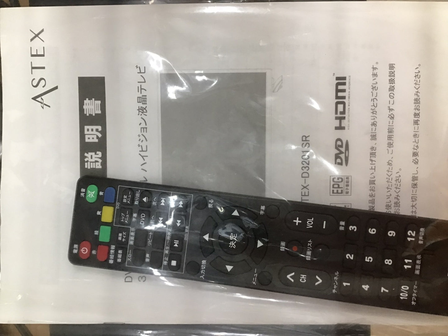 【深草店】 テレビ ASTEX TEX-D3201SR 22年製 32インチ
2022年製年製