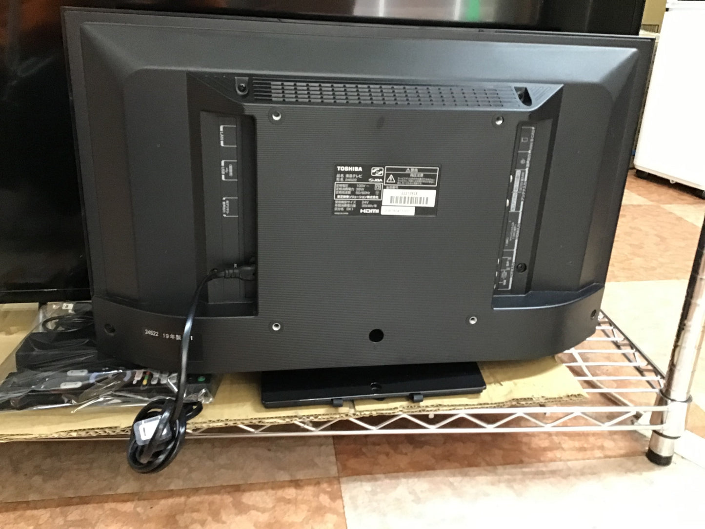 【深草店】 テレビ 東芝 24s22 19年製