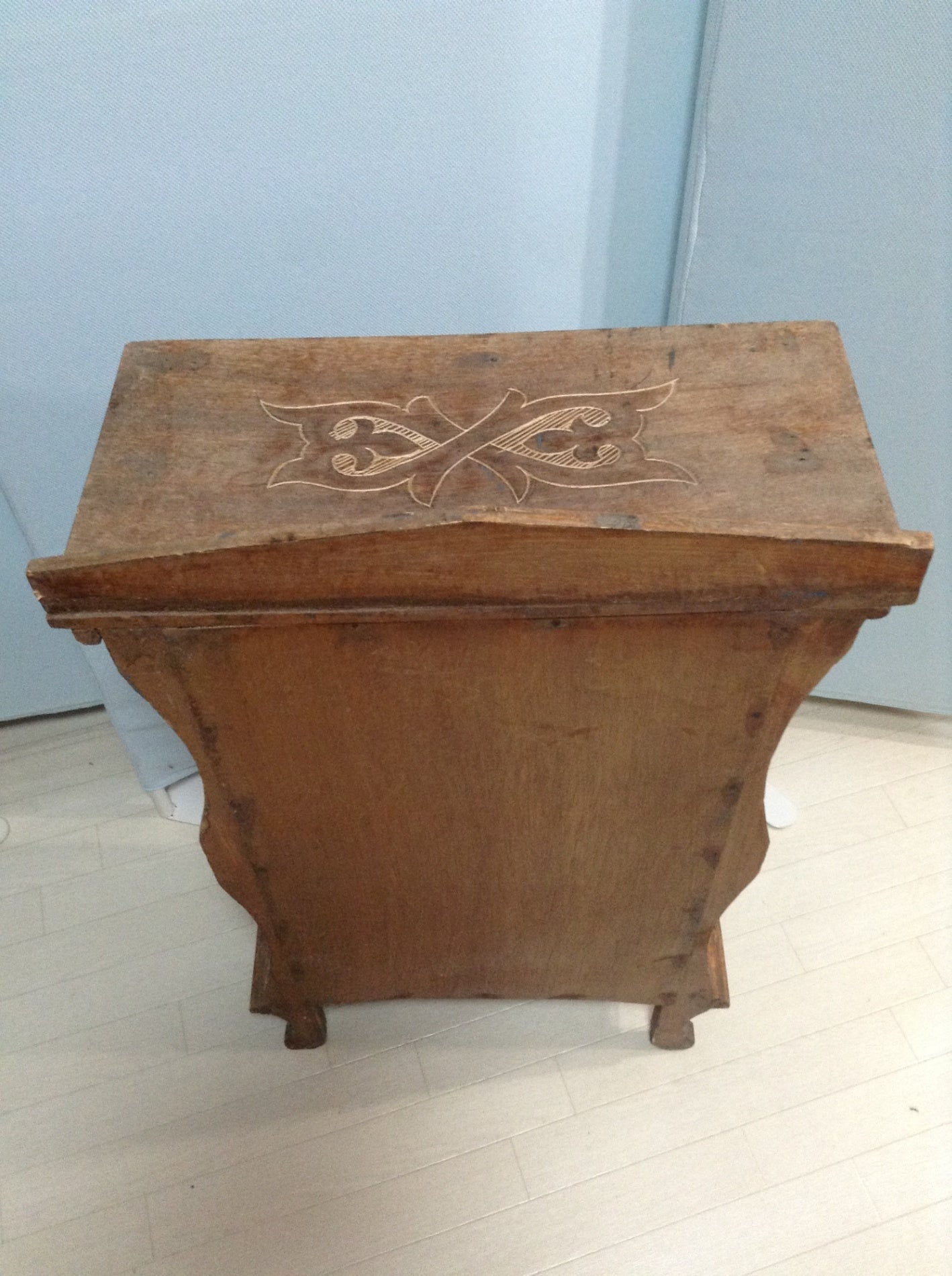 【倉庫保管】 古家具 4段チェスト