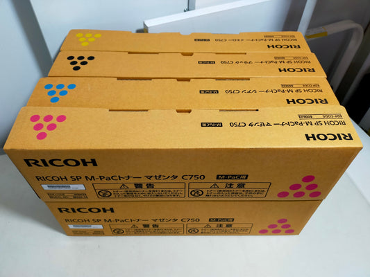 【サテライト】 純正トナーカートリッジ RICOH SP M-PaCトナー C750 8本セット