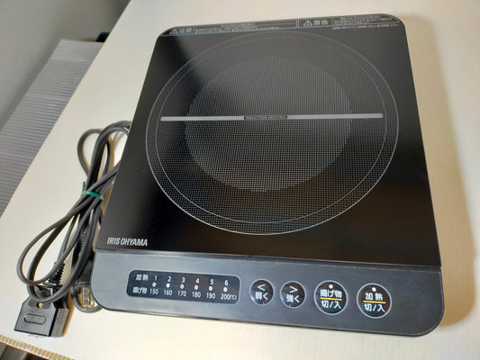 【サテライト】 IHコンロ アイリスオーヤマ 1400W IHK-T37-B 

 2020年製