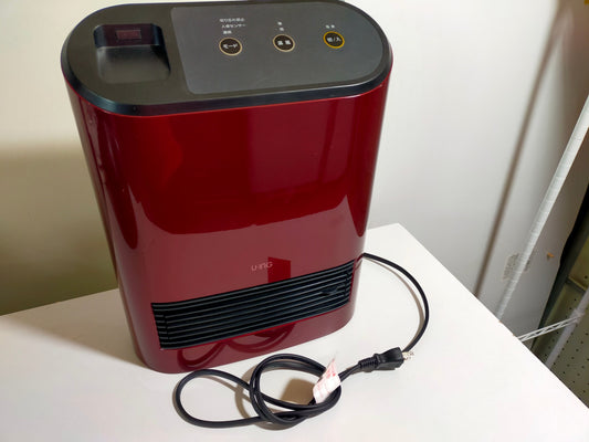 【サテライト】 セラミックファンヒーター ユーイング US-S1000L  2018年製