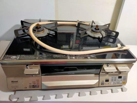 【サテライト】 ガスコンロ リンナイ 都市ガス用 RTE65VACB-GL-13A  2022年製