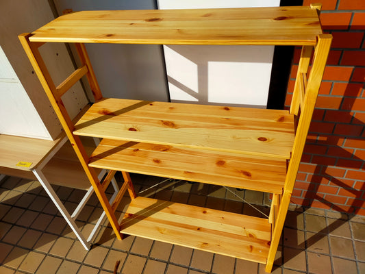 【サテライト】 パイン材ユニットシェルフ 無印良品