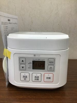 【深草店】 炊飯器　ニトリ　SN-A5WH　2021年製　三合  2021年製