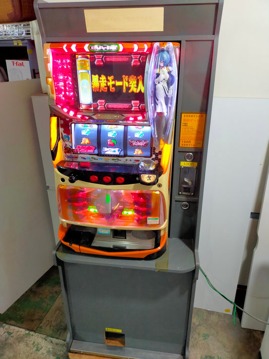 【サテライト】 パチスロ実機 ヱヴァンゲリヲン 真実の翼 5号機 アミューズメント仕様 【発送不可】