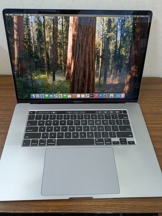 【倉庫保管】Apple MacBookPro ① 16インチ A2141 Intel Core i7 6コア 2.6GHz macOS メモリ16GB SSD 512GB