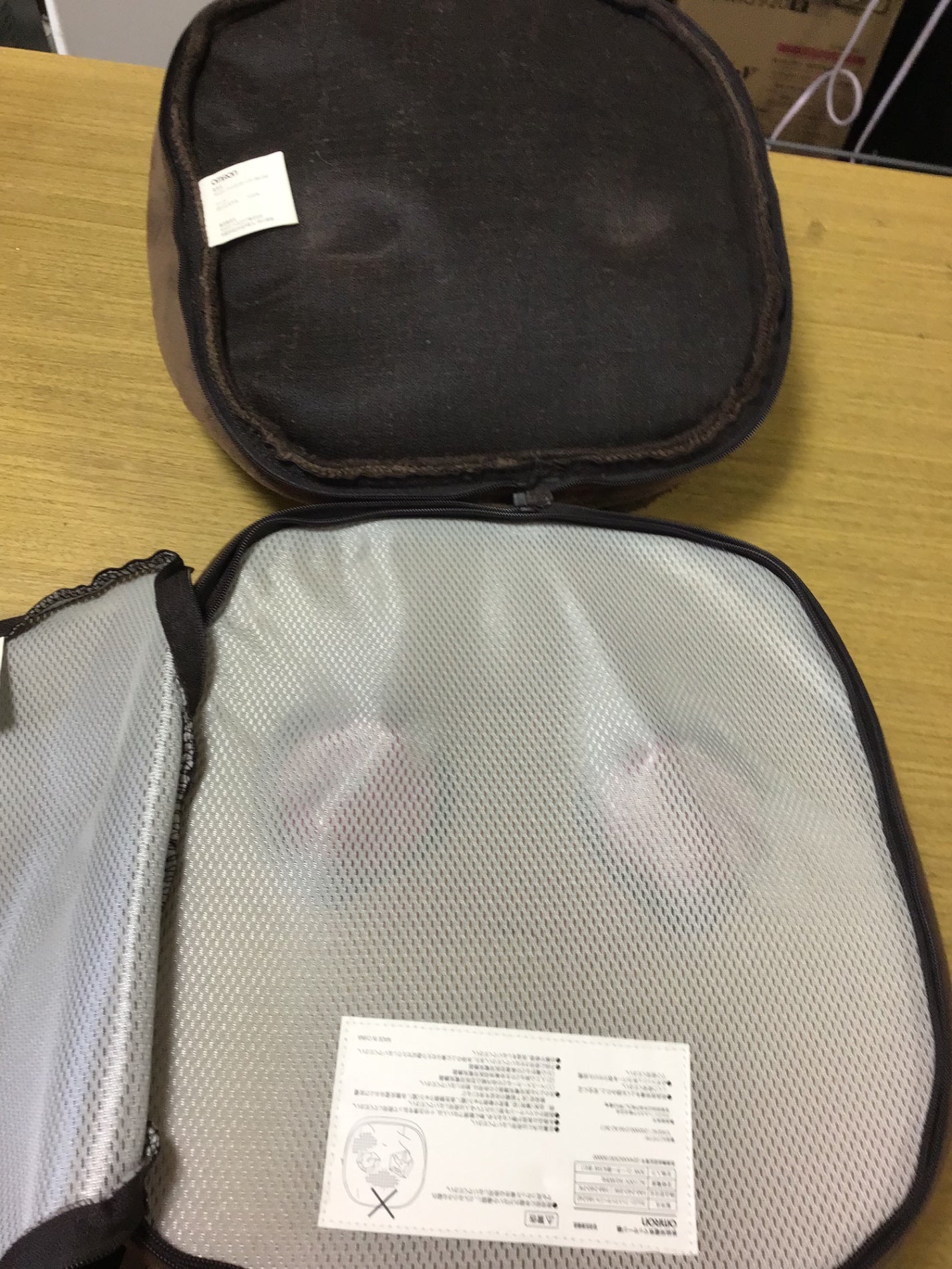 【深草店】フットマッサージャー　オムロン　茶