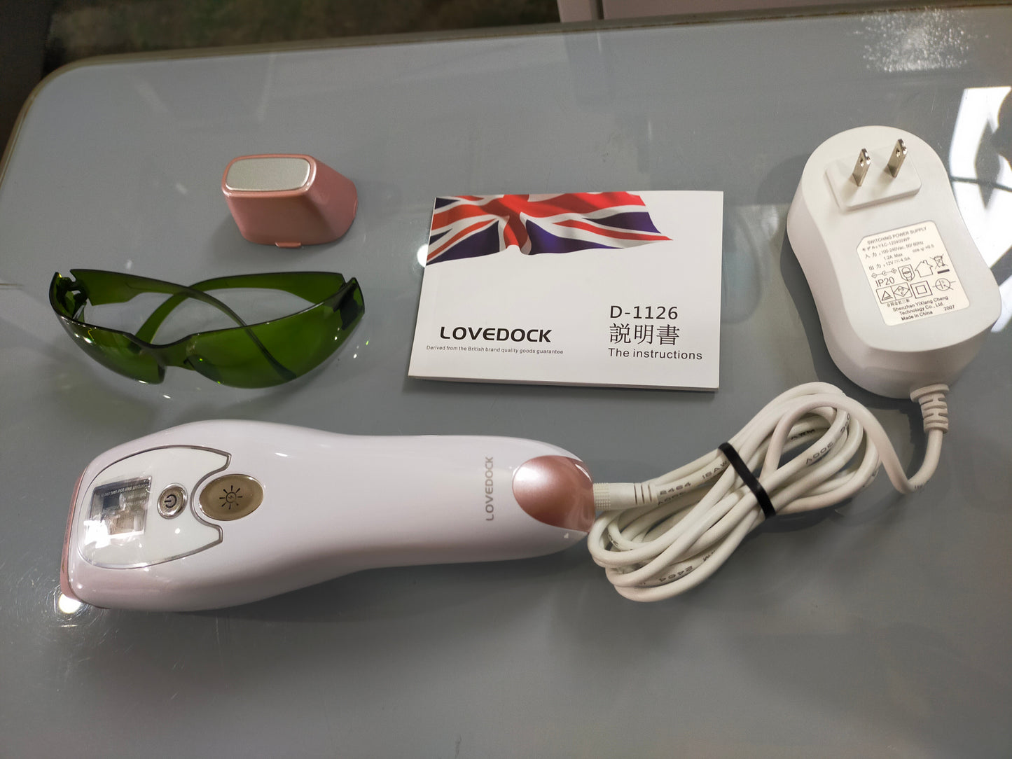 【サテライト】 脱毛器 LOVEDOCK D-1126