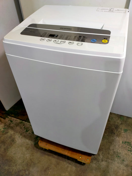 【サテライト】洗濯機 アイリスオーヤマ IAW-T502E 5.0kg 2020年製