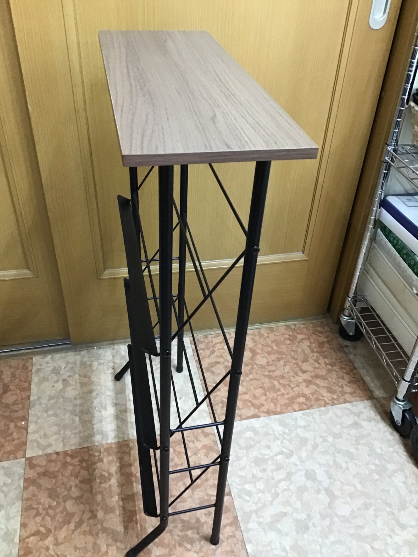 【深草店】 シューズラック　幅55㎝　奥行19.7㎝　高さ88.2㎝