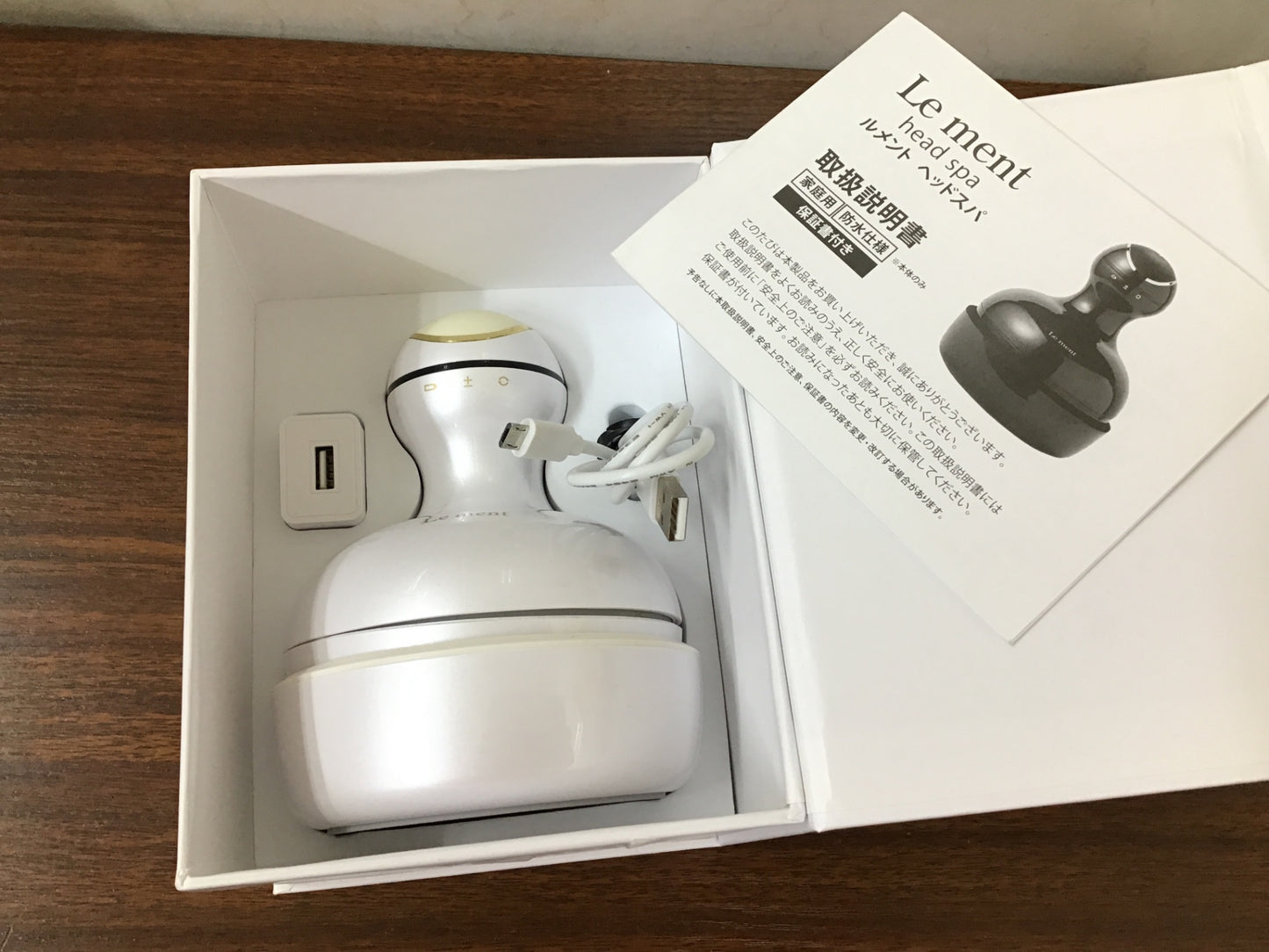 【深草店】 ヘッドスパ　ルメント　LM-HS01-WH