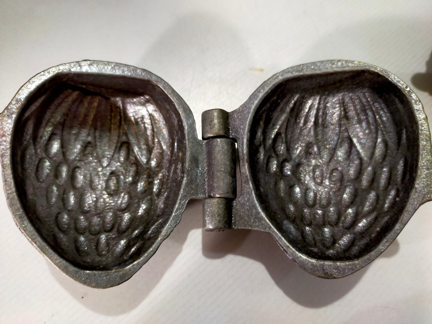 【サテライト】 アンティーク 菓子型 ピューター