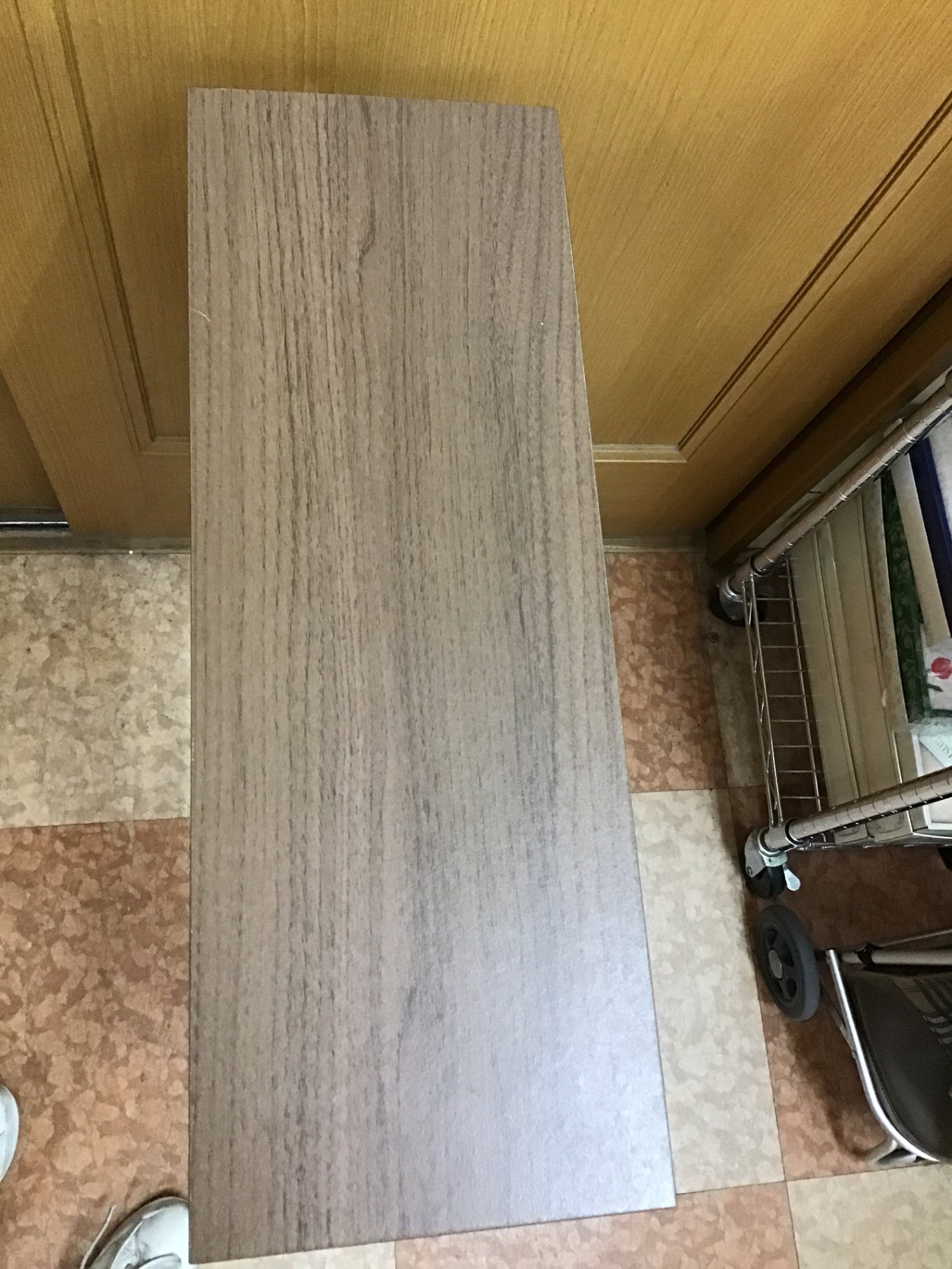 【深草店】 シューズラック　幅55㎝　奥行19.7㎝　高さ88.2㎝