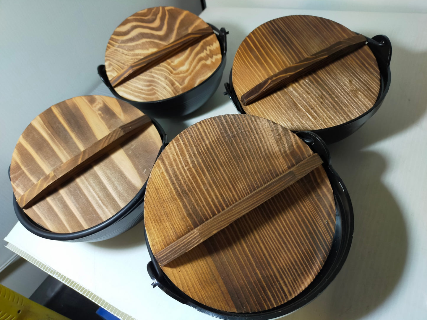 【サテライト】 アルミ田舎鍋 4つセット