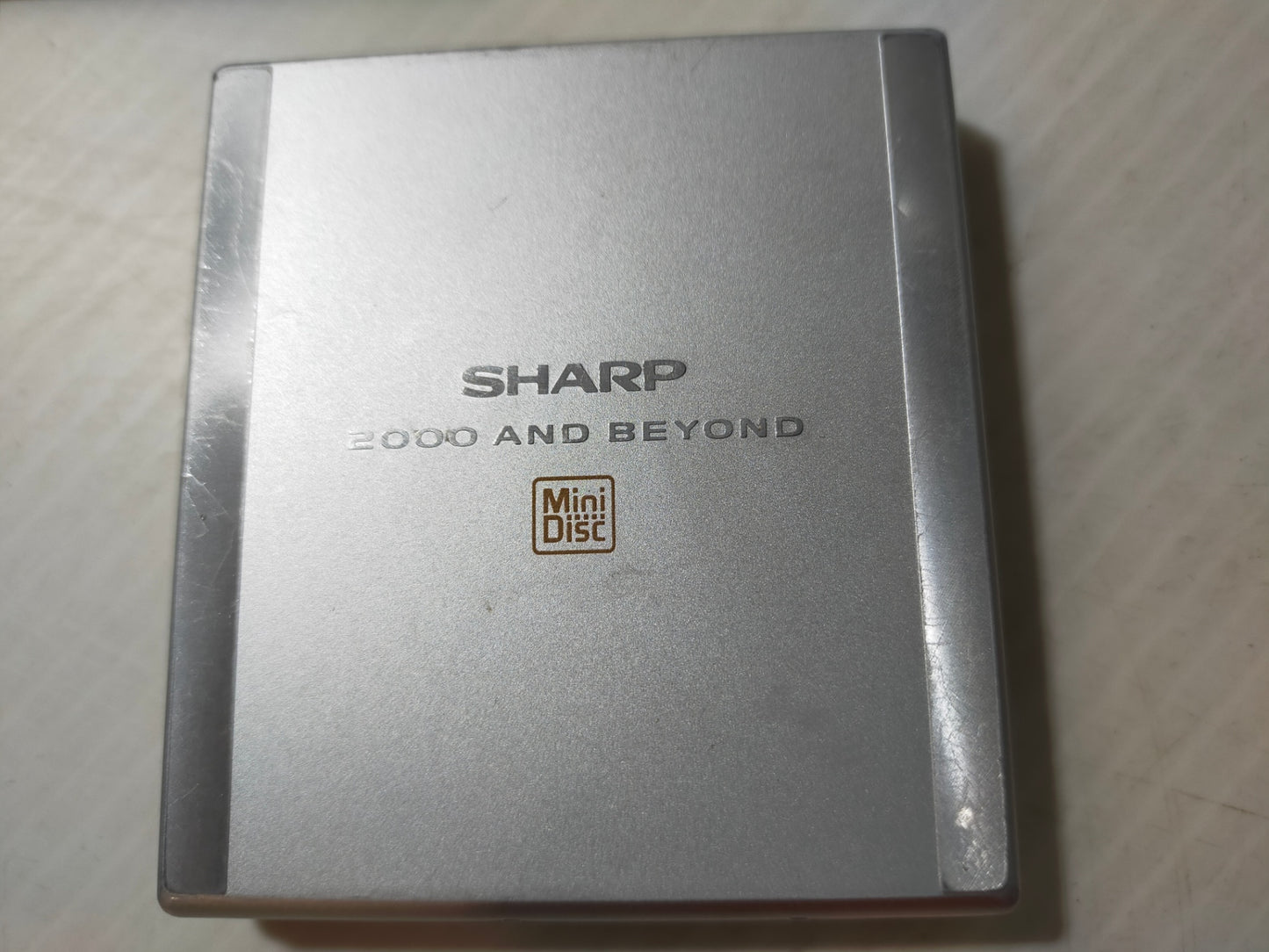 【サテライト】 ポータブルMDプレーヤー シャープ MD-ST531-S