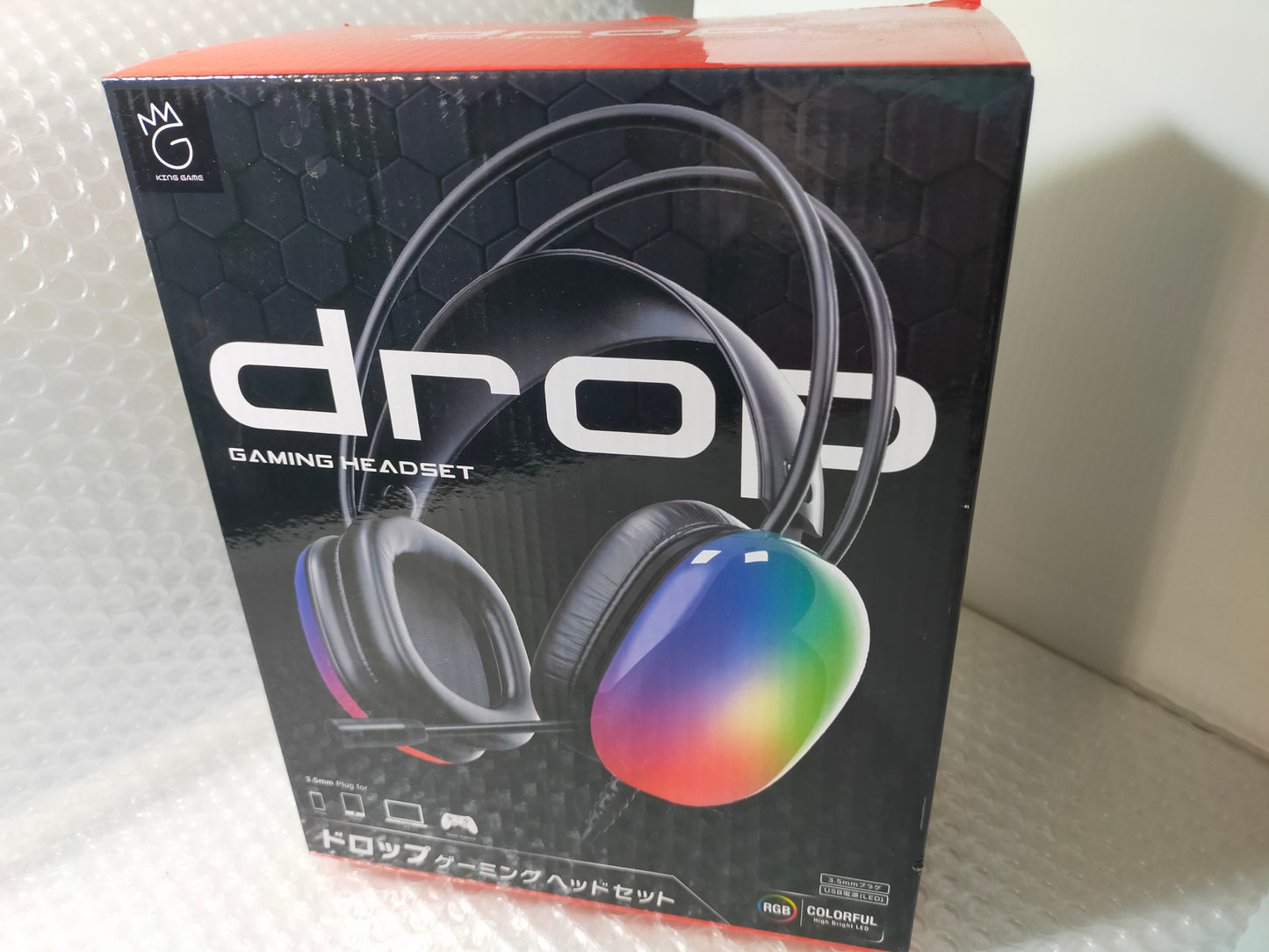 【サテライト】 ゲーミングヘッドホン drop