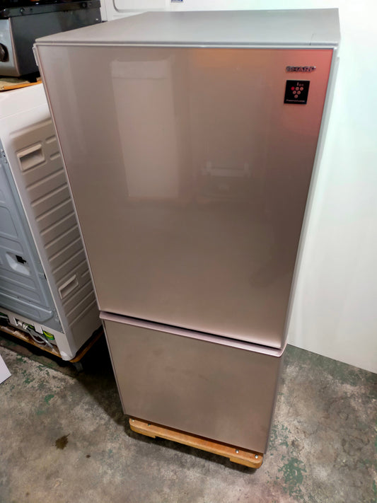 【深草店】冷蔵庫 シャープ SJ-GD14D-C 137L 2018年製