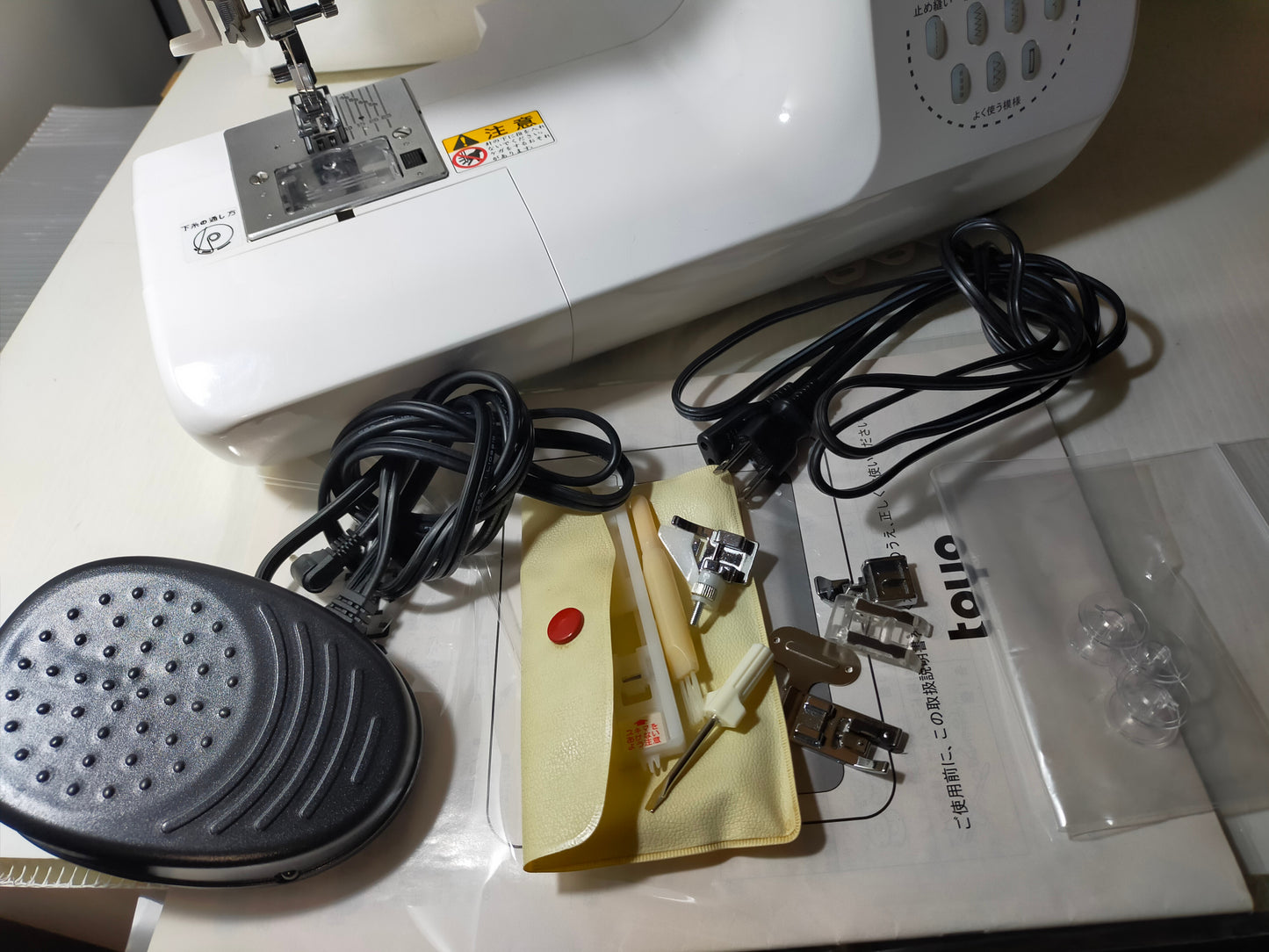 【サテライト】 電動ミシン TOYO JY888