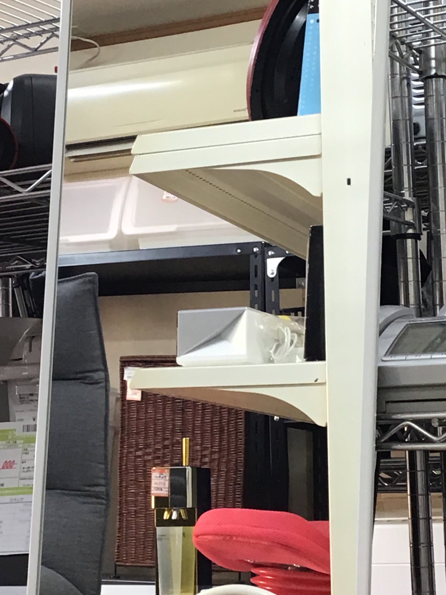 【深草店】 掛け鏡　幅30cm 高さ60cm