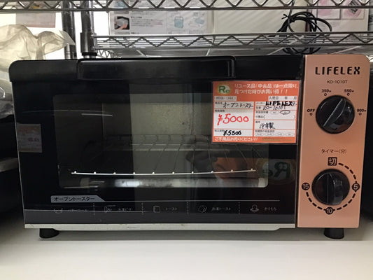 【深草店】オーブントースター　LIFELEX KO-1010T
