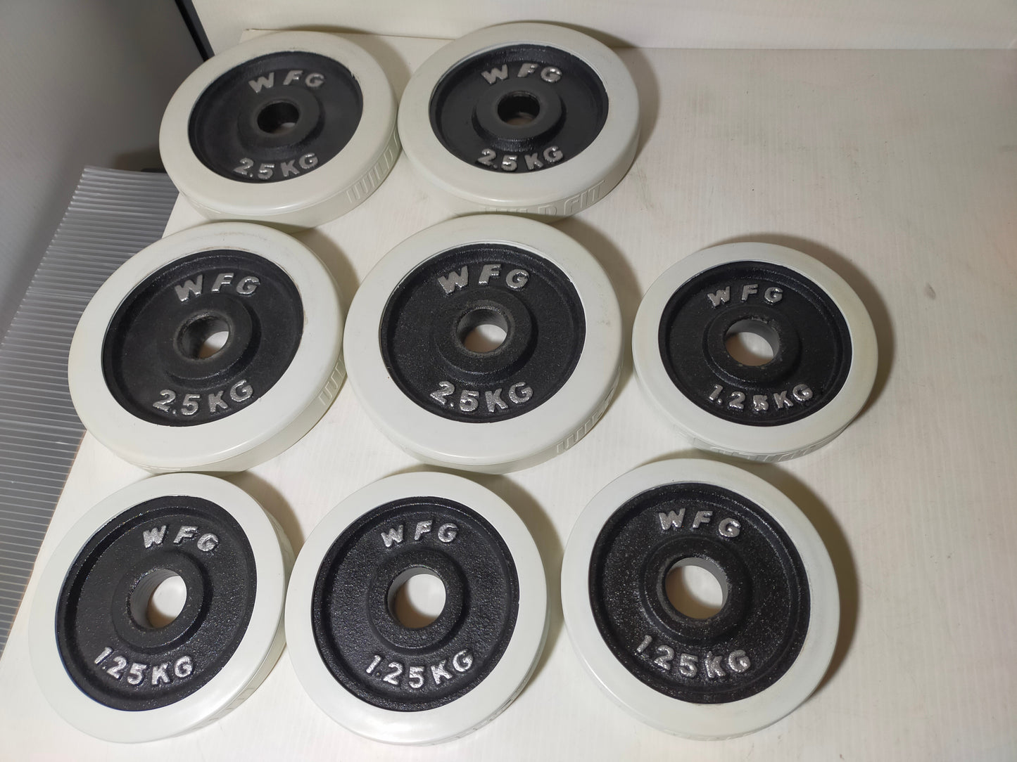 【サテライト】 ラバープレート WFG ワイルドフィット 2.5kg×4枚 1.25kg×4枚