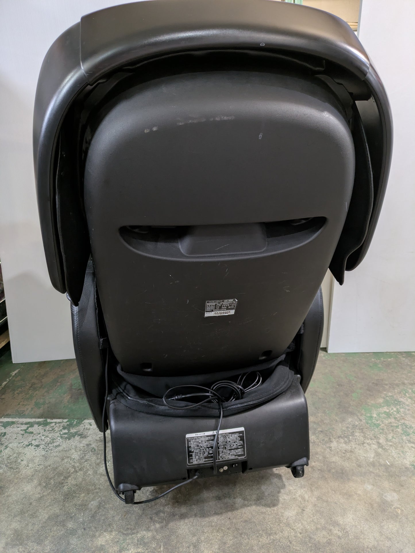 【倉庫保管】 フジ医療器 マッサージチェア（ブラック）FUJIIRYOKI RELAX MASTER（リラックスマスター） AS-695BK