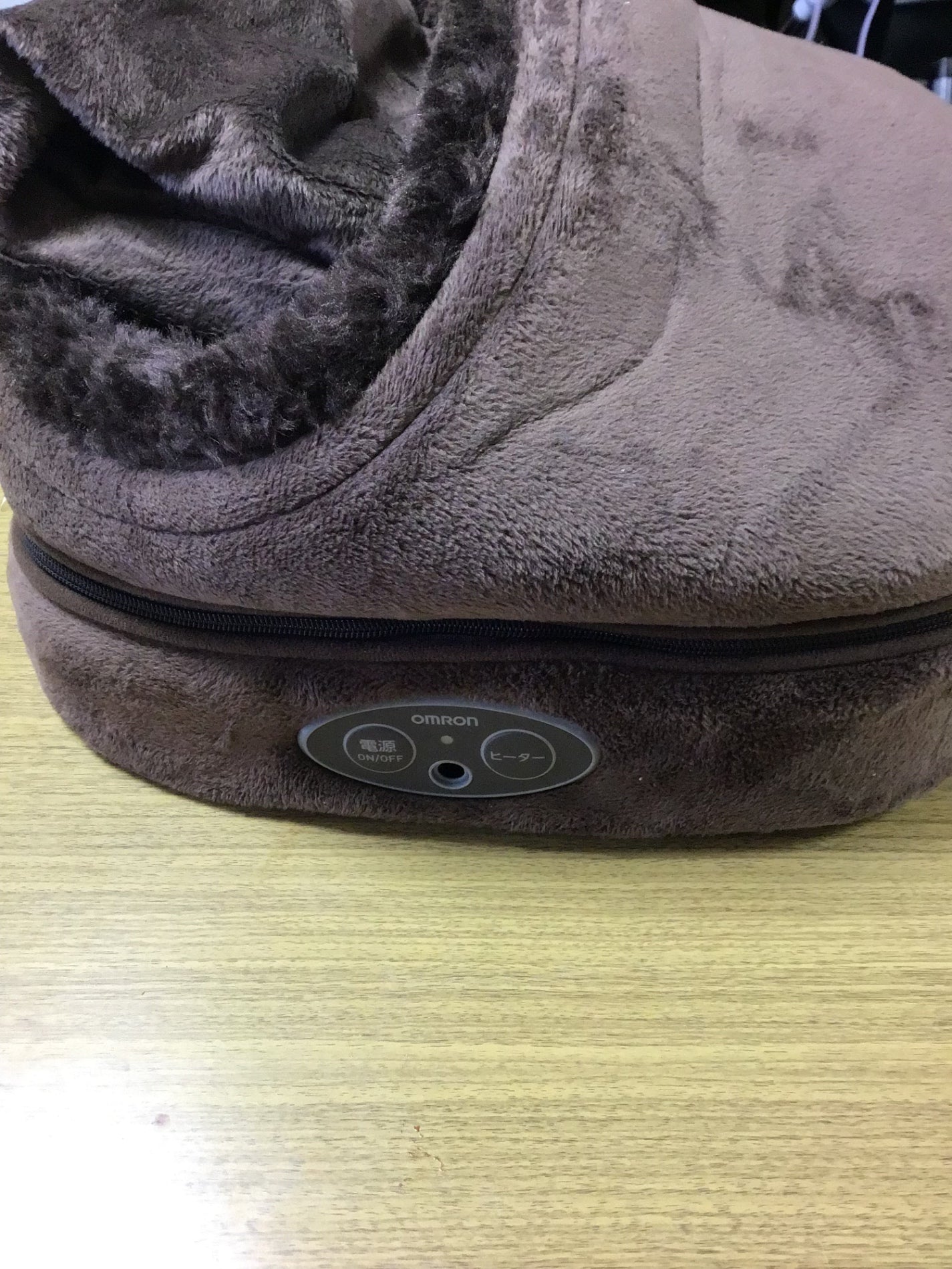 【深草店】フットマッサージャー　オムロン　茶