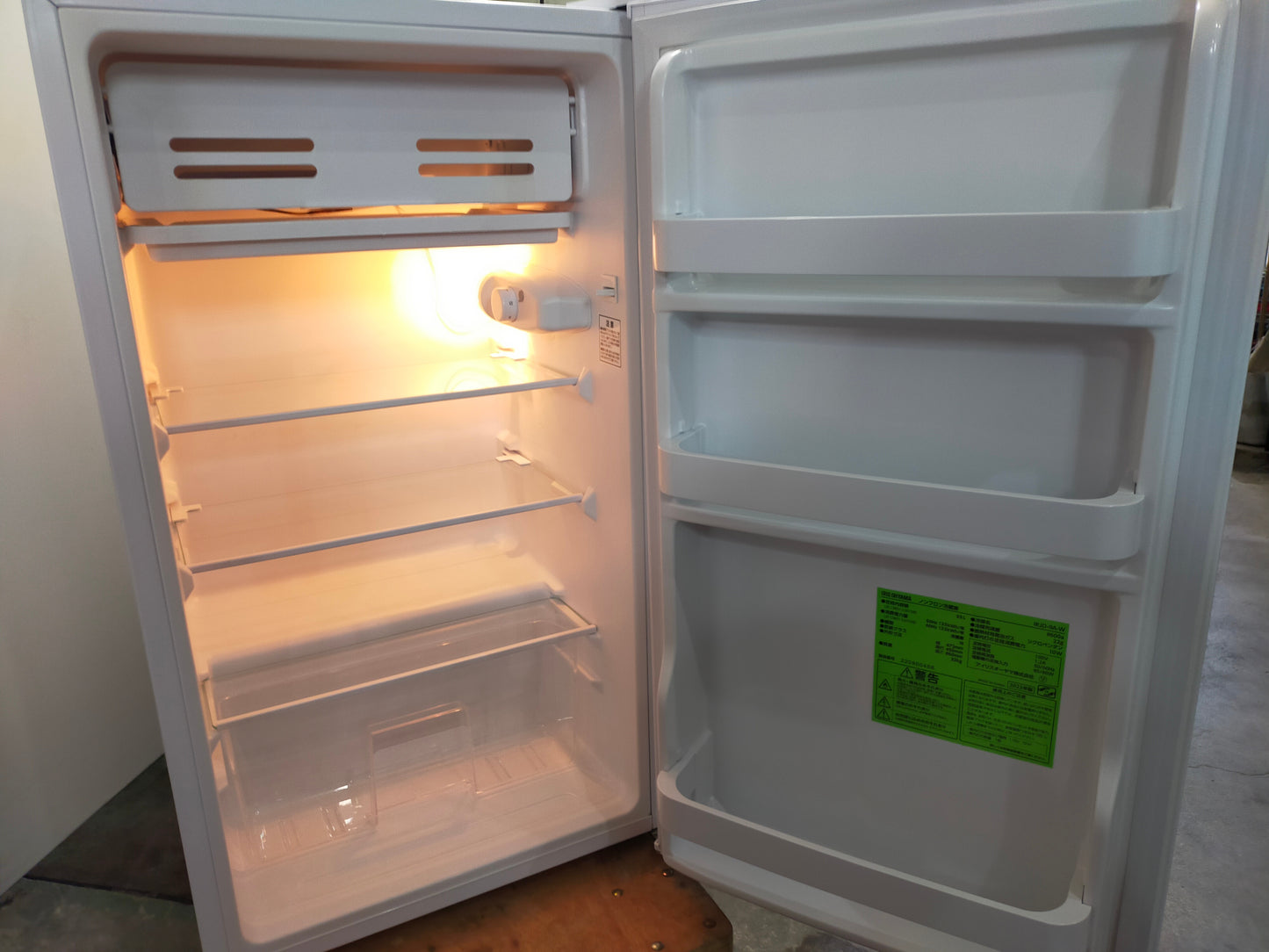 【サテライト】冷蔵庫 アイリスオーヤマ IRJD-9A-W 93L 2022年製