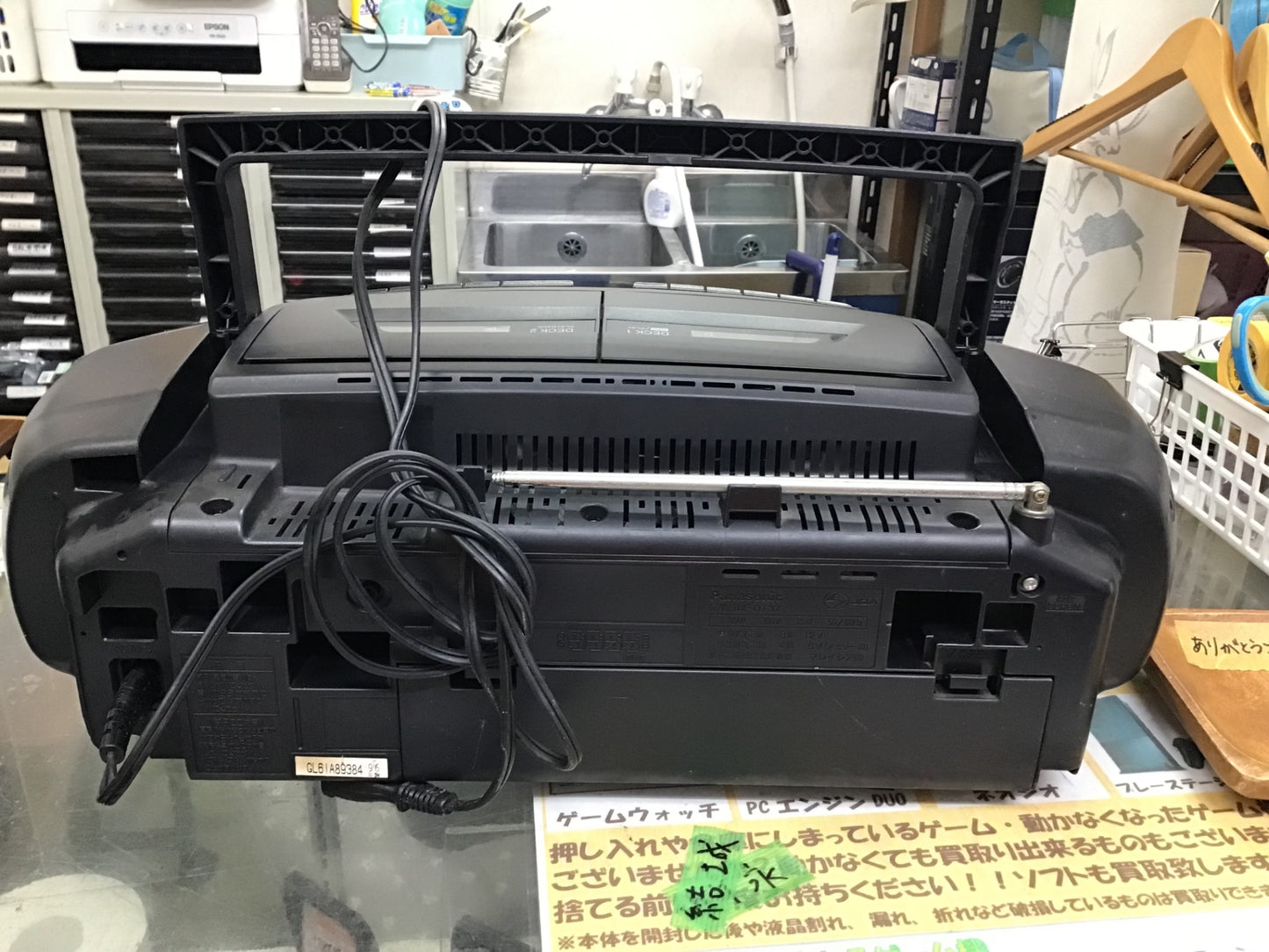 【深草店】 CDラジカセ　パナソニック　RX-FD65