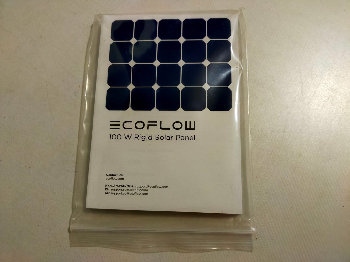 【サテライト】 100W据置型ソーラーパネル EcoFlow EF-SG-M100