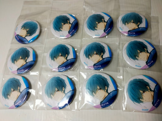 【サテライト】 缶バッジ Free! Water 桐嶋郁弥 12個セット
