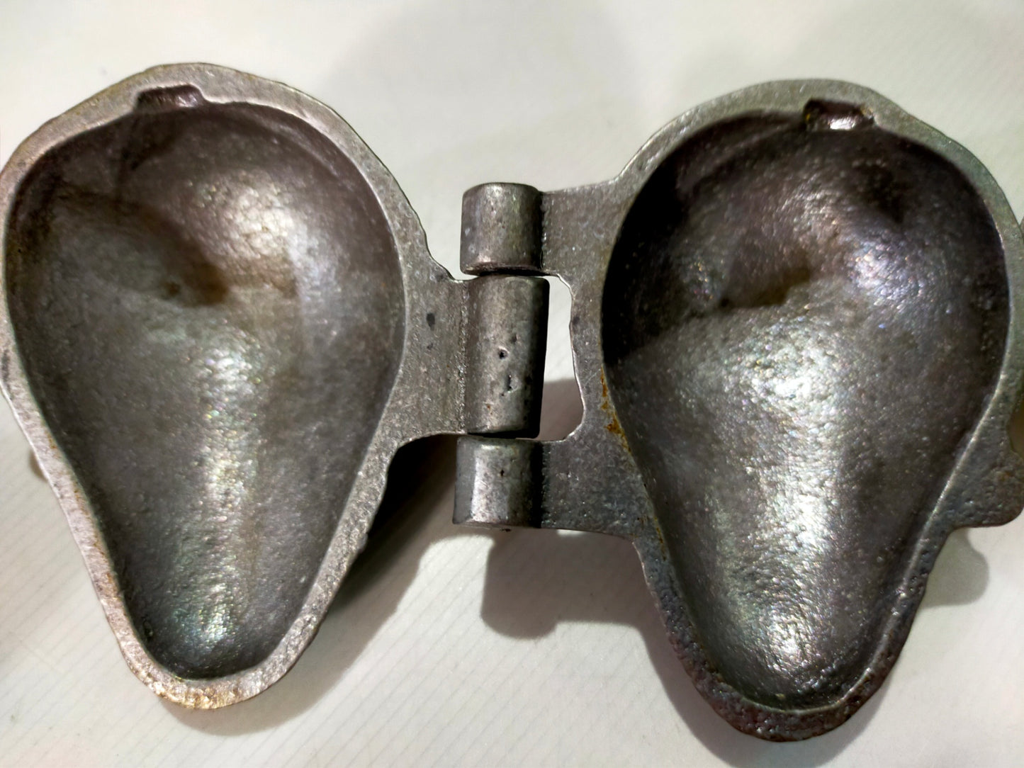 【サテライト】 アンティーク 菓子型 ピューター