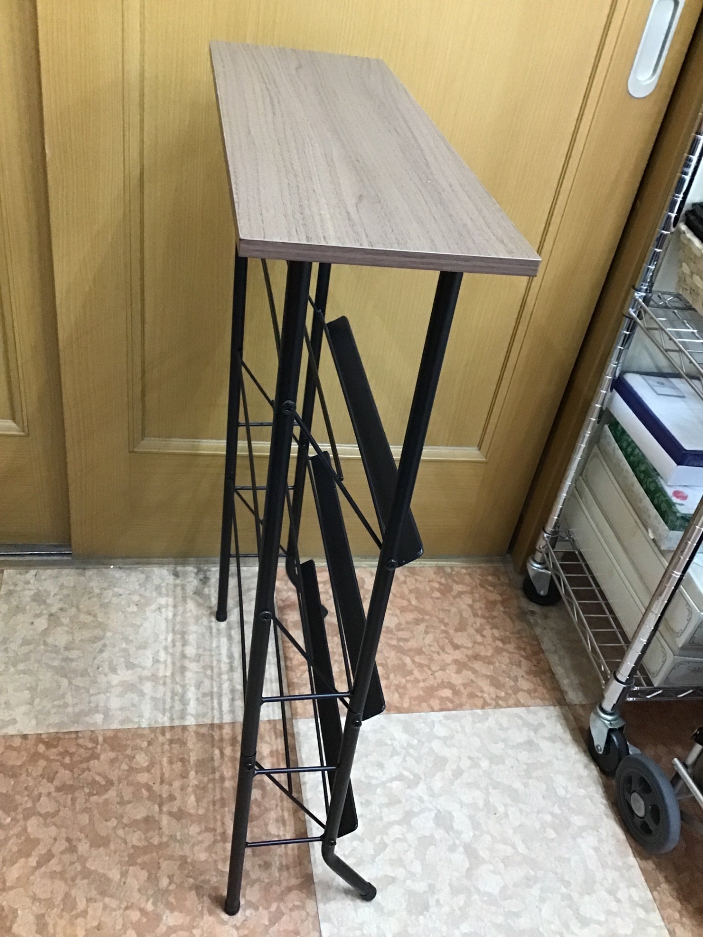 【深草店】 シューズラック　幅55㎝　奥行19.7㎝　高さ88.2㎝