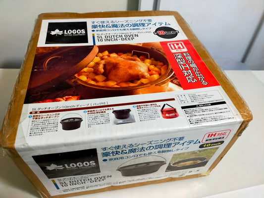 【サテライト】 SLダッチオーブン10インチ ロゴス ディープタイプ