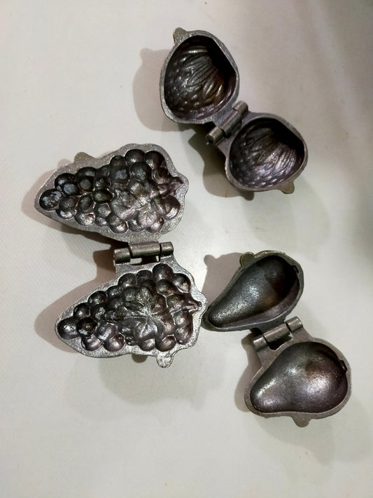 【サテライト】 アンティーク 菓子型 ピューター